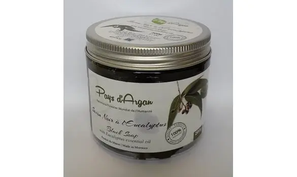 Savon noir à l'eucalyptus